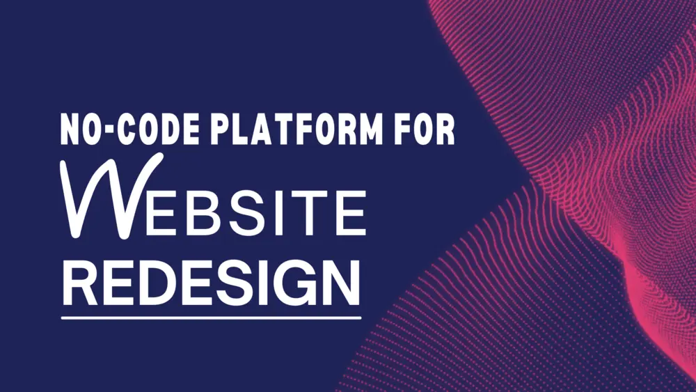  seo intense blog image about website redesign using no code webflow platform 